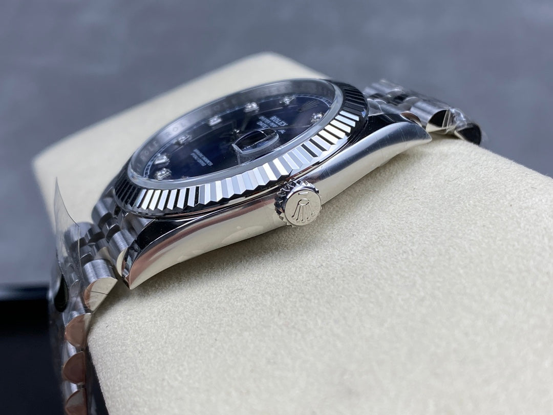 Rolex Datejust 126334 Blue Diamond Dial, 41mm, 904L Stainless Steel, VR3235 Movement – Inquire Price via WhatsApp