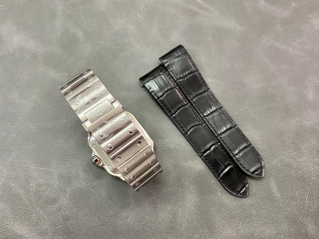 Cartier Santos-Dumont Men’s Watch Blk — Inquire Price via WhatsApp