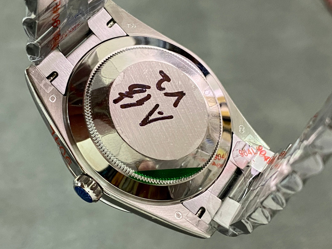 Rolex Day-Date 40mm Silver Baguette Dial, 904L Stainless Steel, Swiss Movement – Inquire Price via WhatsApp