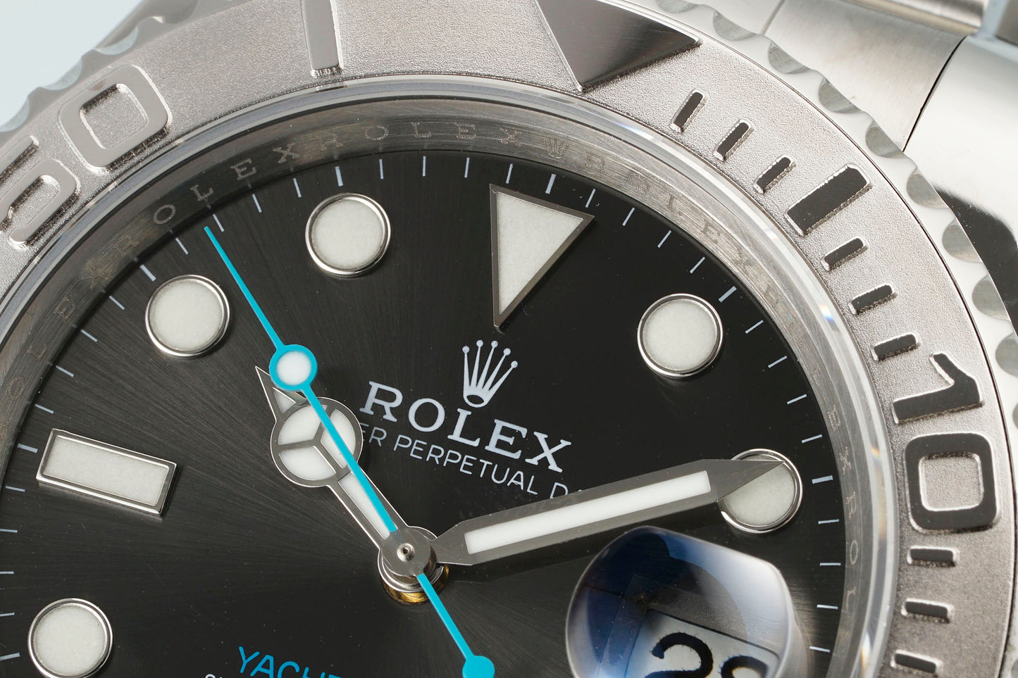 Rolex Yacht-Master 40mm Rhodium Grey Dial, Silver Color, Swiss Movement – Inquire Price via WhatsApp
