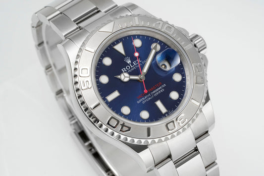 Rolex Yacht-Master 40mm Blue Dial, Silver Color, Swiss Movement – Inquire Price via WhatsApp