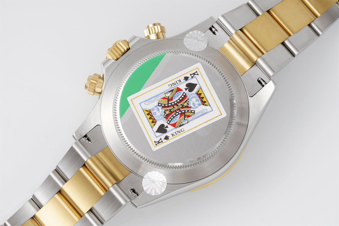 Rolex Daytona 4130 White Dial, 40mm, 904L Stainless Steel & Gold, Swiss Movement – Inquire Price via WhatsApp