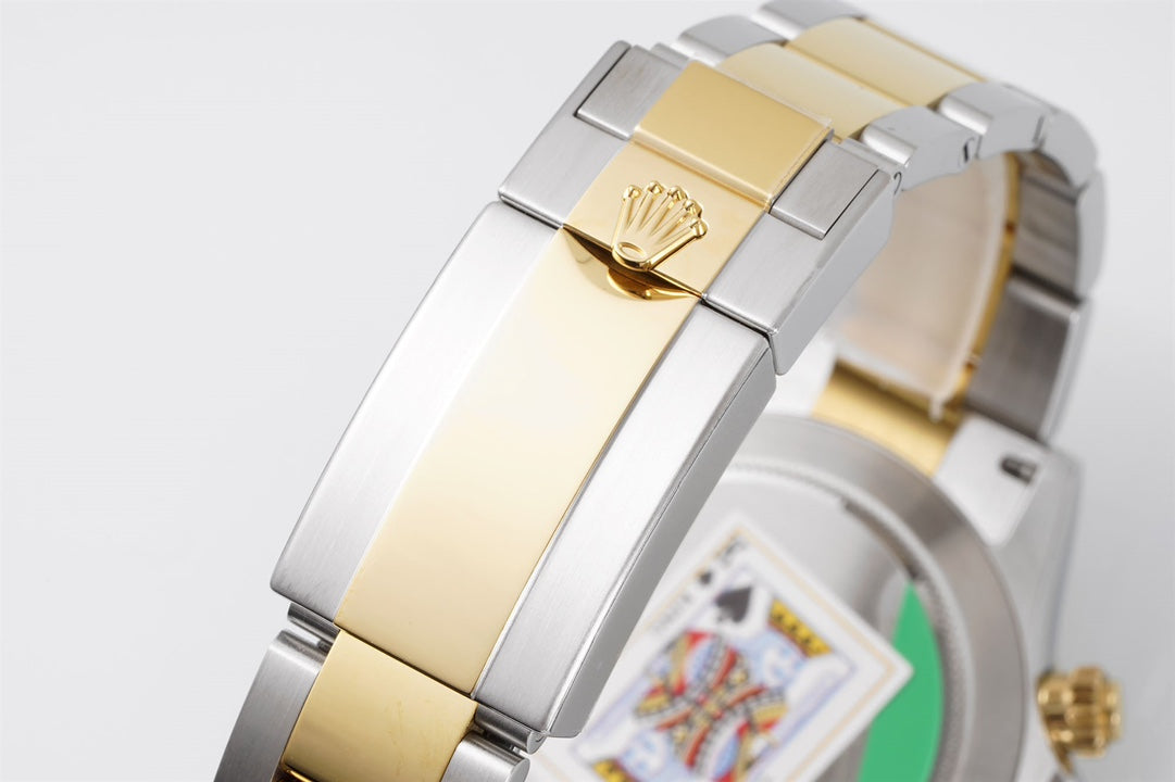 Rolex Daytona 4130 White Dial, 40mm, 904L Stainless Steel & Gold, Swiss Movement – Inquire Price via WhatsApp