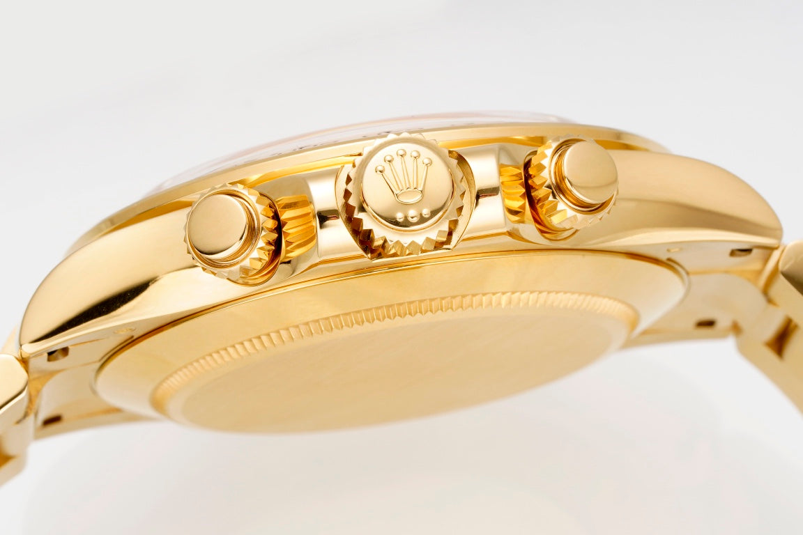 Rolex Daytona 4130 Full Gold, 40mm, 904L Stainless Steel, Swiss Movement – Inquire Price via WhatsApp