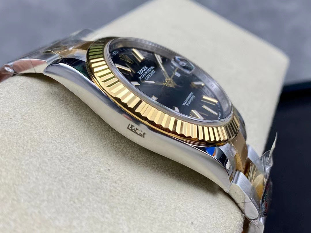 Rolex Datejust Yellow Gold Style, 41mm, 904L Stainless Steel, VR3235 Movement – Inquire Price via WhatsApp
