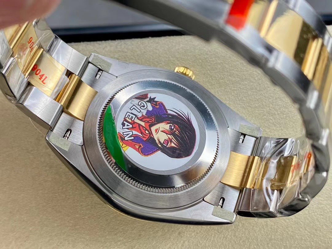 Rolex Datejust Yellow Gold Style, 41mm, 904L Stainless Steel, VR3235 Movement – Inquire Price via WhatsApp