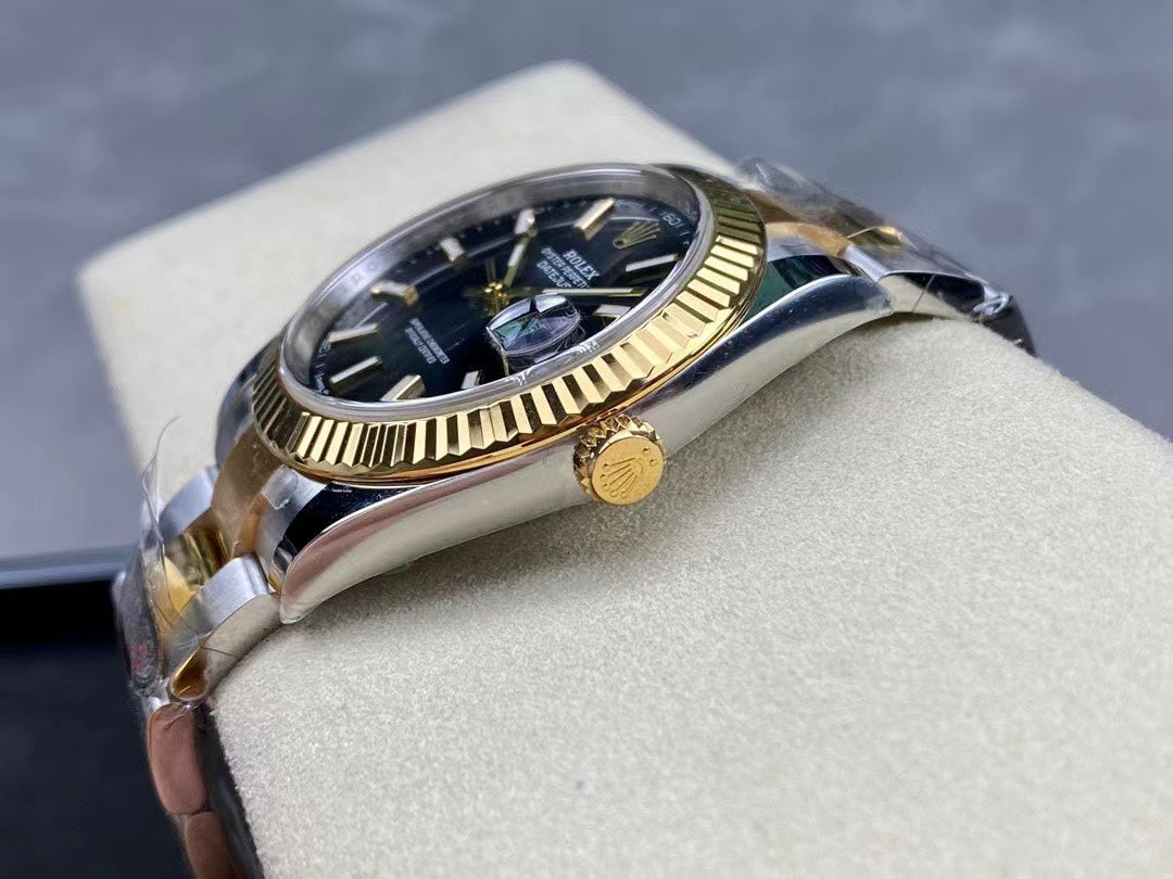 Rolex Datejust Yellow Gold Style, 41mm, 904L Stainless Steel, VR3235 Movement – Inquire Price via WhatsApp