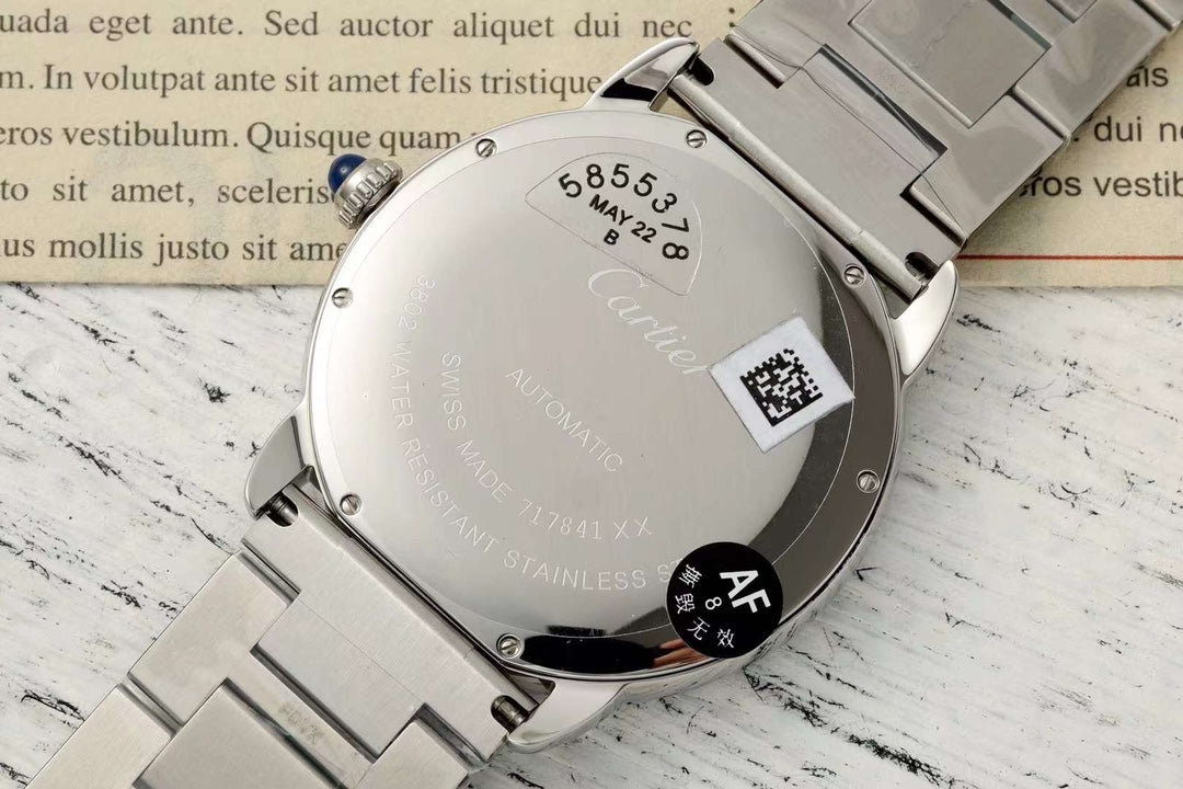 Cartier London Men’s Watch 42mm Blue – 316L Steel, Automatic Miyota 9015 – Inquire Price via WhatsApp