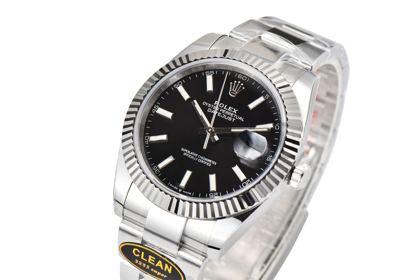 Rolex Datejust 126334 Black Dial, 41mm, 904L Stainless Steel, VR3235 Movement – Inquire Price via WhatsApp