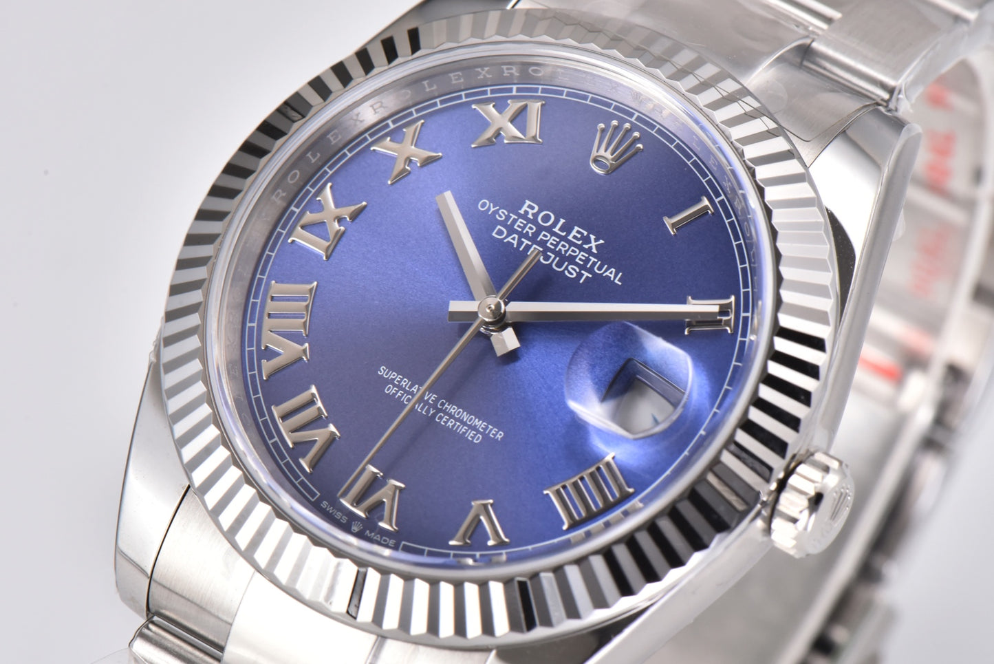 Rolex Datejust 126334 Blue Roman Dial, 41mm, 904L Stainless Steel, VR3235 Movement – Inquire Price via WhatsApp