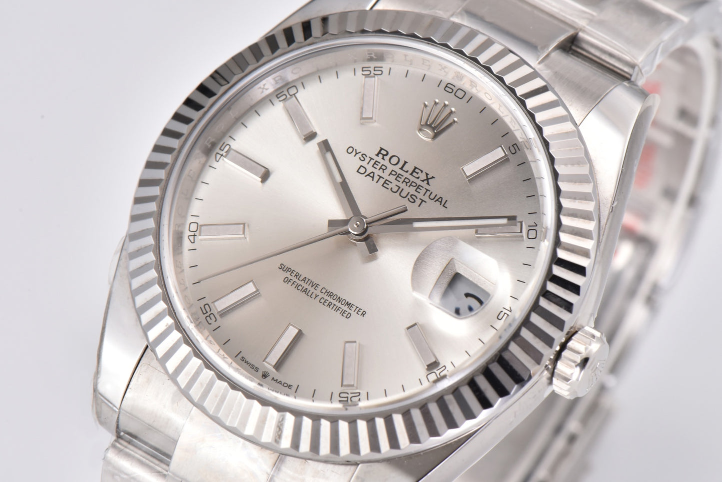 Rolex Datejust 126334 Silver Dial, 41mm, 904L Stainless Steel, VR3235 Movement – Inquire Price via WhatsApp
