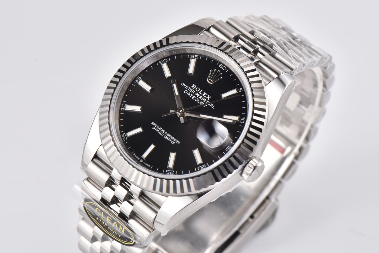 Rolex Datejust 126334 Black Dial, 41mm, 904L Stainless Steel, VR3235 Movement – Inquire Price via WhatsApp