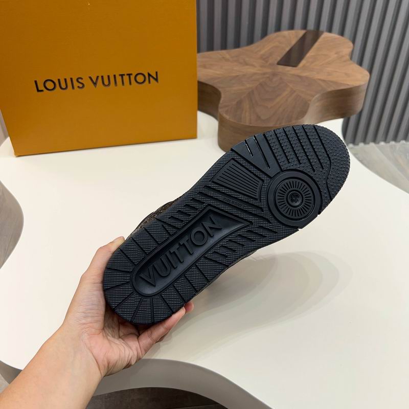 Louis Vuitton Low-Top Sneakers, Size 38–46 All Blk. – Inquire Price via WhatsApp