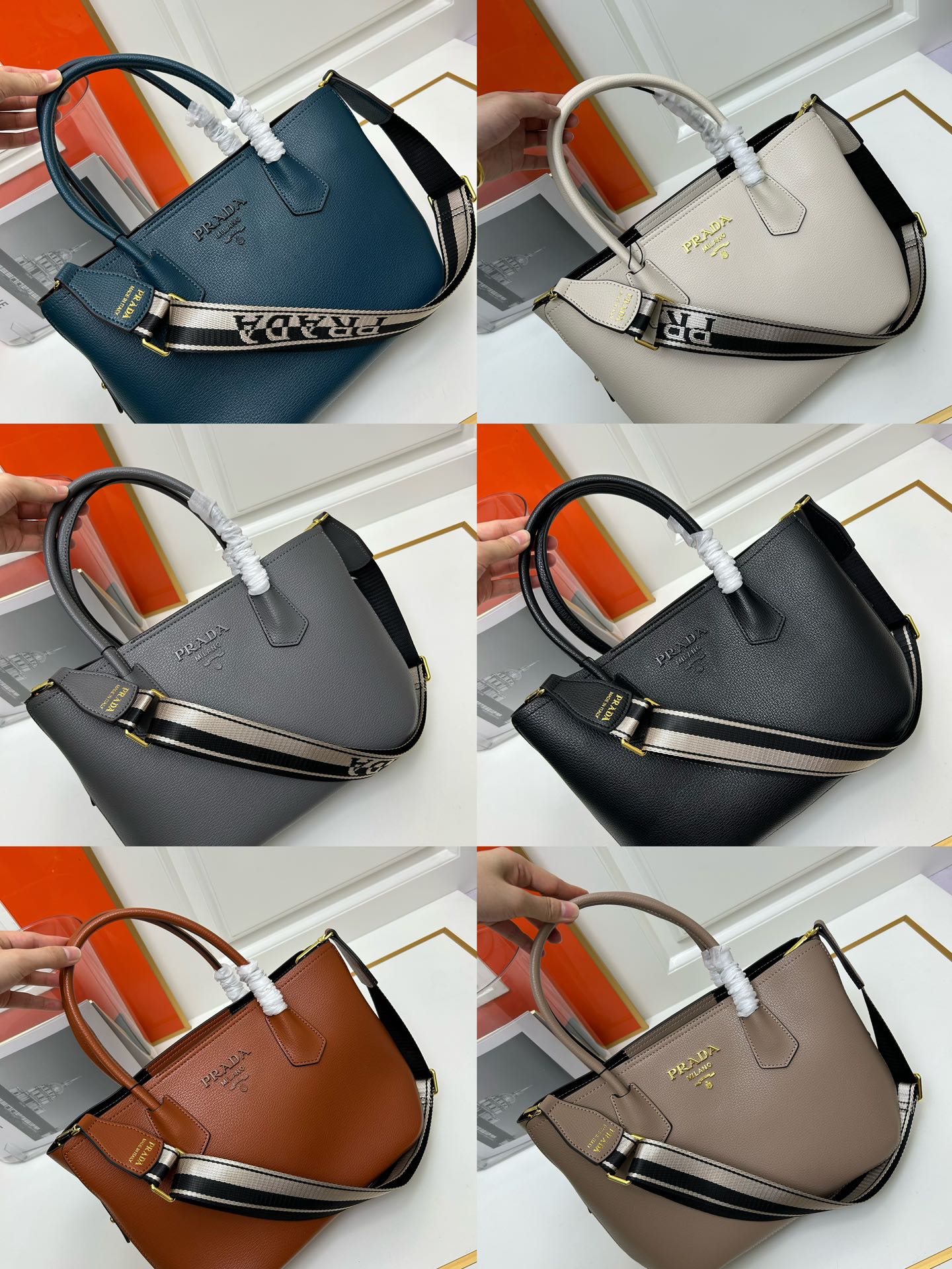 Prada Galleria Tote Bag (PL-118) – Inquire Price via WhatsApp