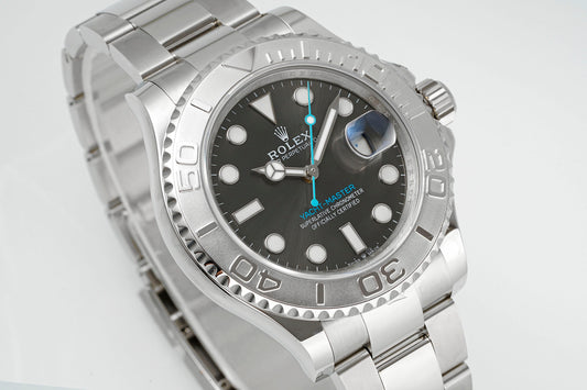 Rolex Yacht-Master 40mm Rhodium Grey Dial, Silver Color, Swiss Movement – Inquire Price via WhatsApp