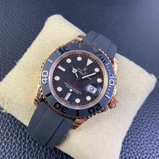 Rolex Gold Yacht-Master, 40mm, 904L Stainless Steel, Swiss Movement - Consult Price via WhatsApp