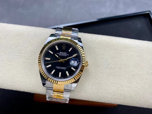 Rolex Datejust Yellow Gold Style, 41mm, 904L Stainless Steel, VR3235 Movement – Inquire Price via WhatsApp