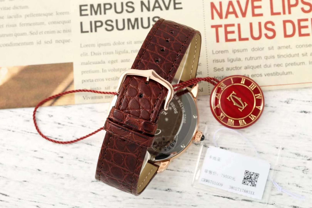 Cartier London Men’s Watch 42mm – 316L Steel, Automatic Miyota 9015 – Inquire Price via WhatsApp