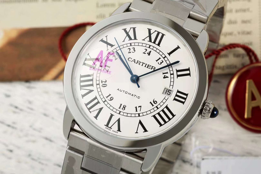 Cartier London Men’s Watch 42mm White – 316L Steel, Automatic Miyota 9015 – Inquire Price via WhatsApp