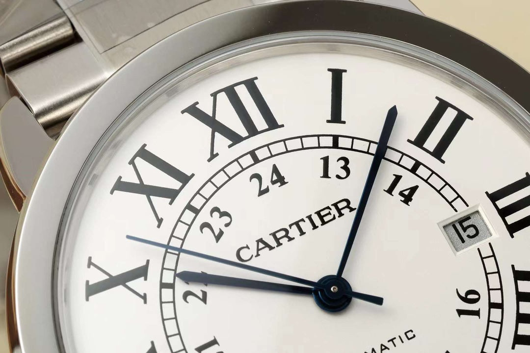 Cartier London Men’s Watch 42mm White – 316L Steel, Automatic Miyota 9015 – Inquire Price via WhatsApp