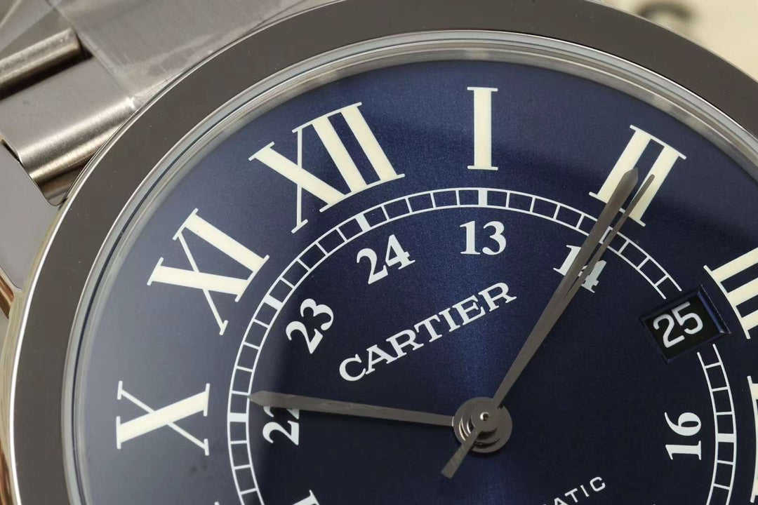 Cartier London Men’s Watch 42mm Blue – 316L Steel, Automatic Miyota 9015 – Inquire Price via WhatsApp