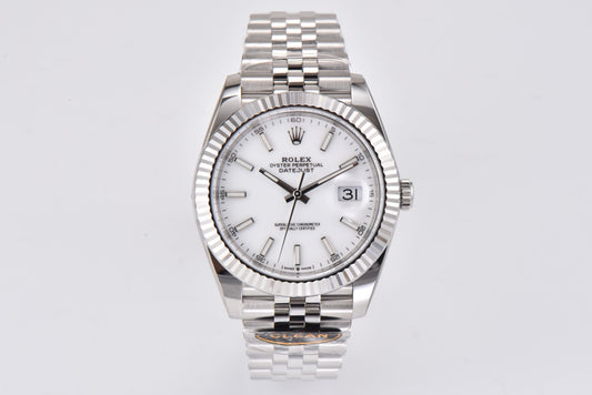 Rolex Datejust 126334 White Dial, 41mm, 904L Stainless Steel, VR3235 Movement – Inquire Price via WhatsApp