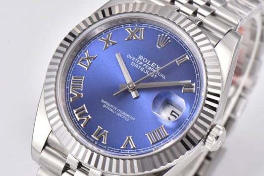 Rolex Datejust 126334 Blue Roman Dial, 41mm, 904L Stainless Steel, VR3235 Movement – Inquire Price via WhatsApp