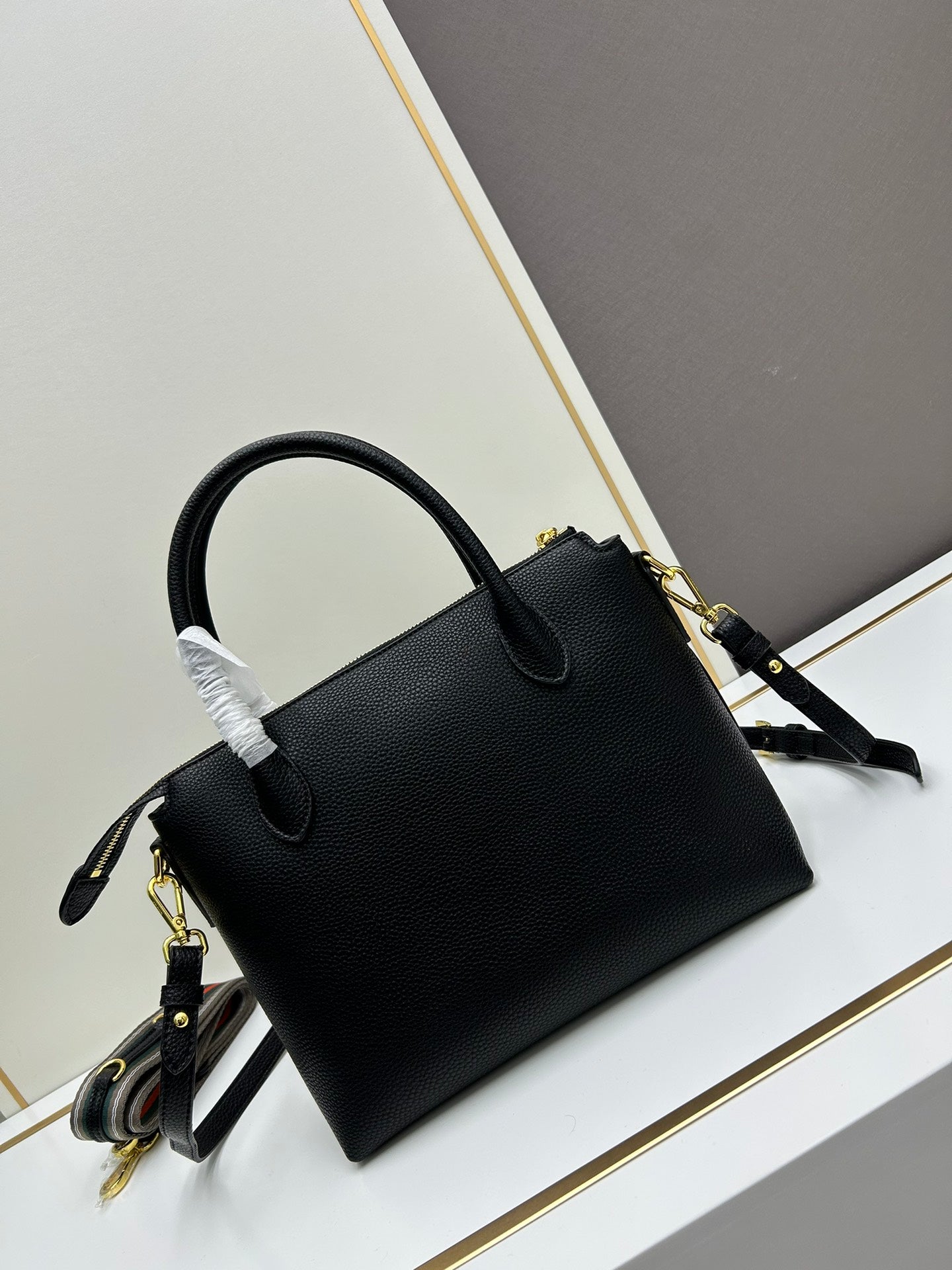 Prada 1BA157 Tote Bag blk – Inquire Price via WhatsApp