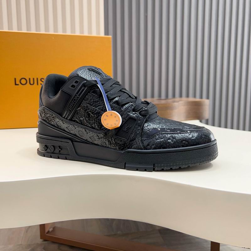 Louis Vuitton Low-Top Sneakers, Size 38–46 All Blk. – Inquire Price via WhatsApp