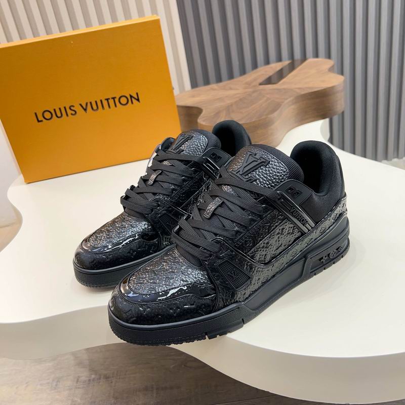 Louis Vuitton Low-Top Sneakers, Size 38–46 All Blk. – Inquire Price via WhatsApp