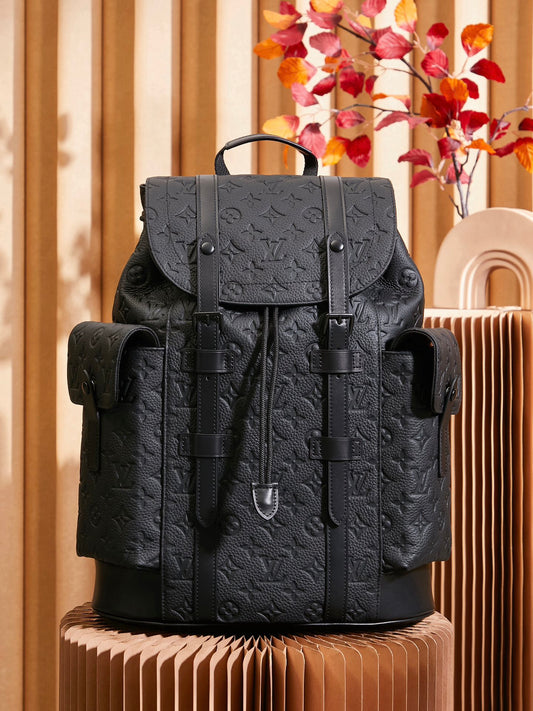 Louis Vuitton Christopher MM Backpack Blk– Inquire Price via WhatsApp