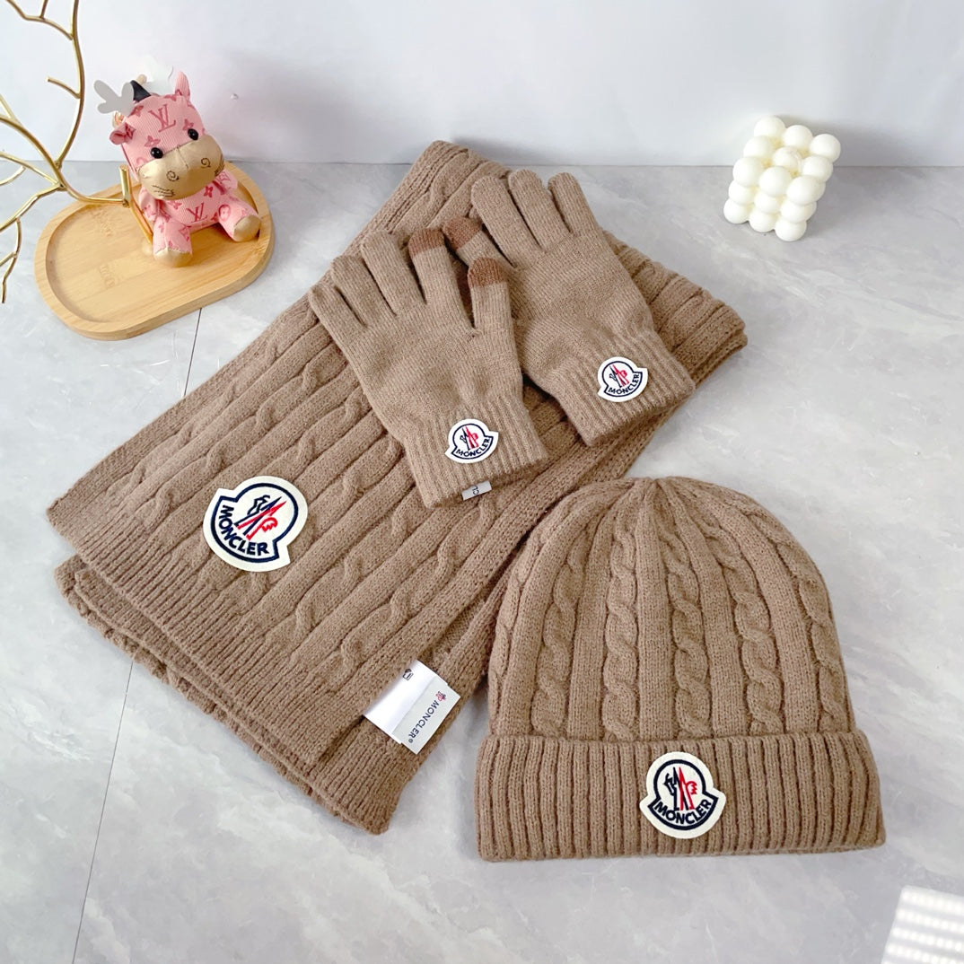 Moncler 3-Piece Winter Set – Inquire Price via WhatsApp