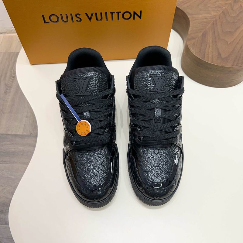 Louis Vuitton Low-Top Sneakers, Size 38–46 All Blk. – Inquire Price via WhatsApp