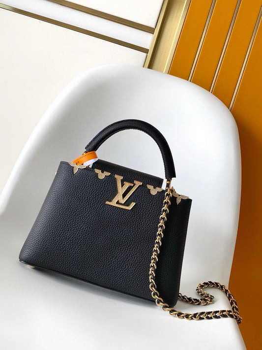 Louis Vuitton Capucines BB Bag Black– Inquire Price via WhatsApp