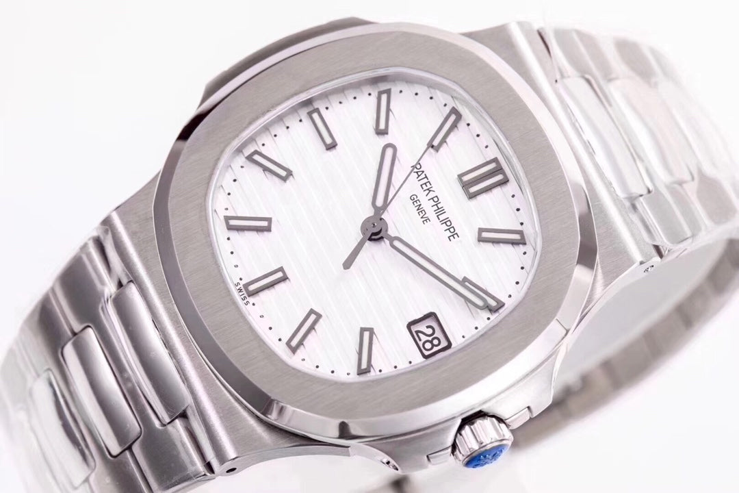 Patek Philippe Nautilus White — Inquire Price via WhatsApp