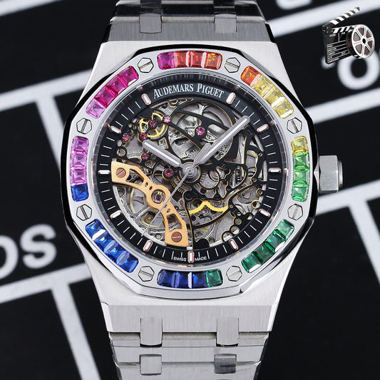 Audemars Piguet Double Balance Wheel Skeleton Frosted Gold – Inquire Price via WhatsApp