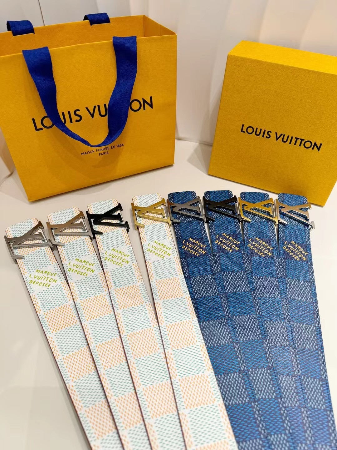 Louis Vuitton Leather Belt for Men – Inquire Price via WhatsApp