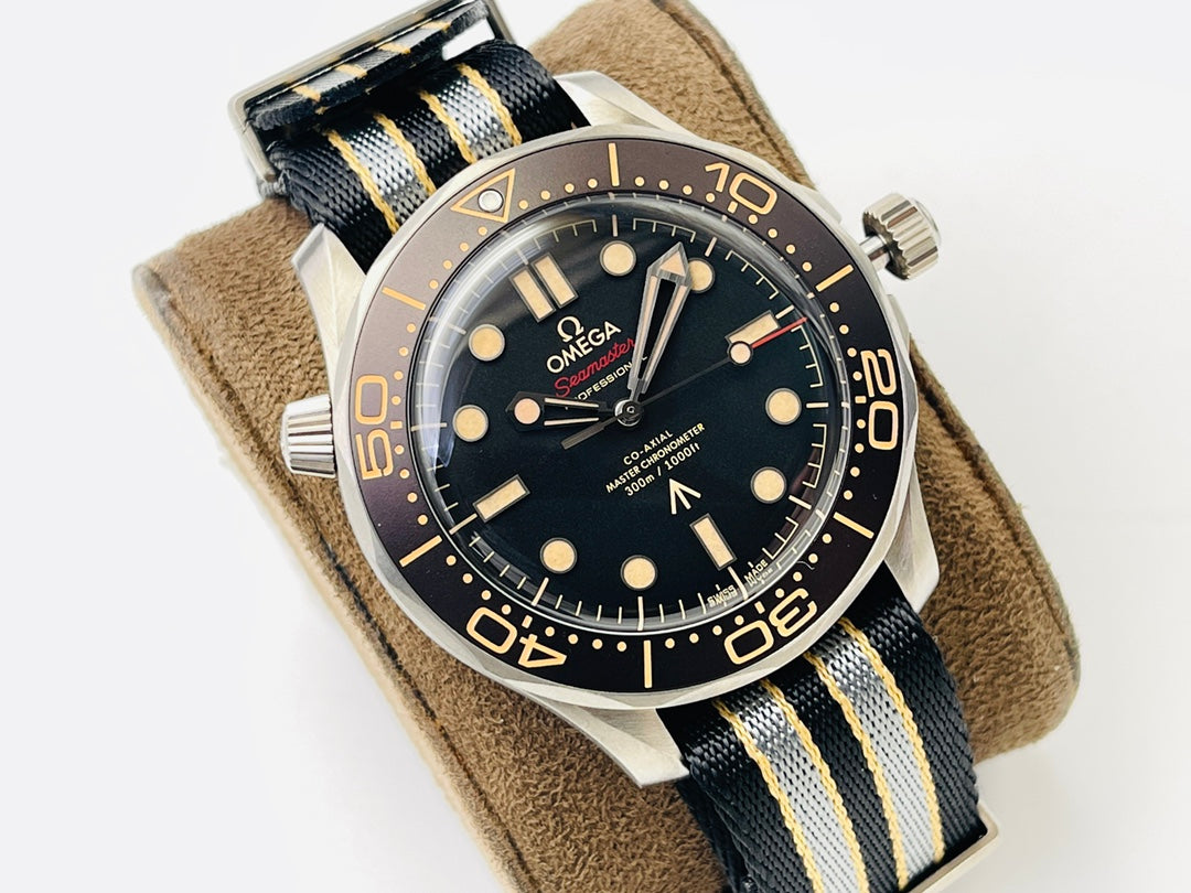 Omega Seamaster “No Time To Die” 007 Edition, 42mm, 8806 Movement.– Inquire Price via WhatsApp