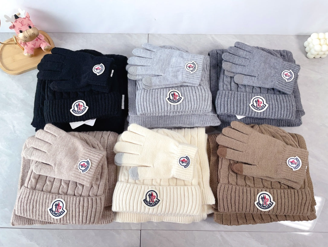 Moncler 3-Piece Winter Set – Inquire Price via WhatsApp