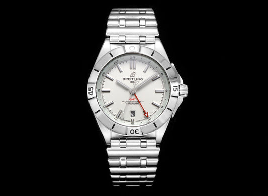 Breitling Chronomat Automatic GMT 40, 40mm, White Dial – Inquire Price via WhatsApp