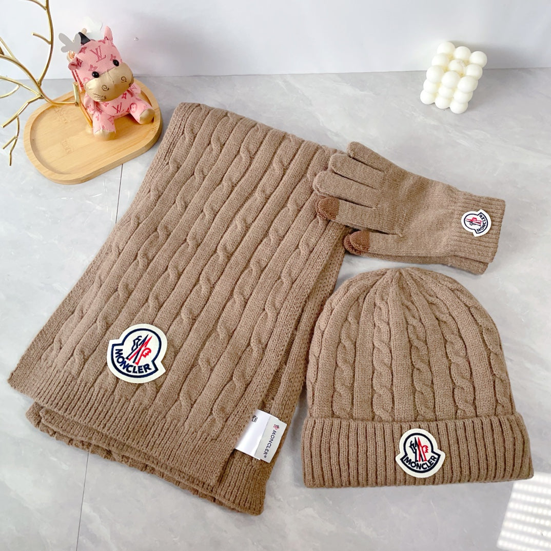 Moncler 3-Piece Winter Set – Inquire Price via WhatsApp