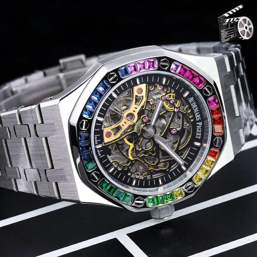 Audemars Piguet Double Balance Wheel Skeleton Frosted Gold – Inquire Price via WhatsApp