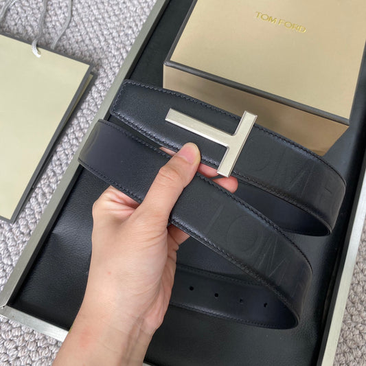 TOM FORD Men's Reversible Leather Belt – Inquire Price via WhatsApp