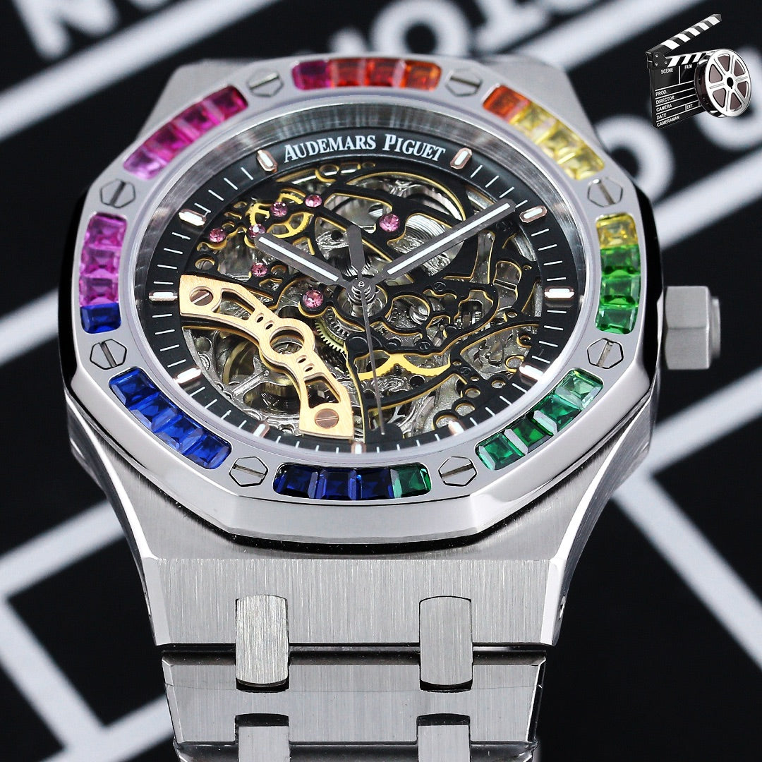 Audemars Piguet Double Balance Wheel Skeleton Frosted Gold – Inquire Price via WhatsApp