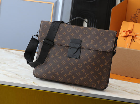 Louis Vuitton S-Lock Briefcase M20835 brn – Inquire Price via WhatsApp