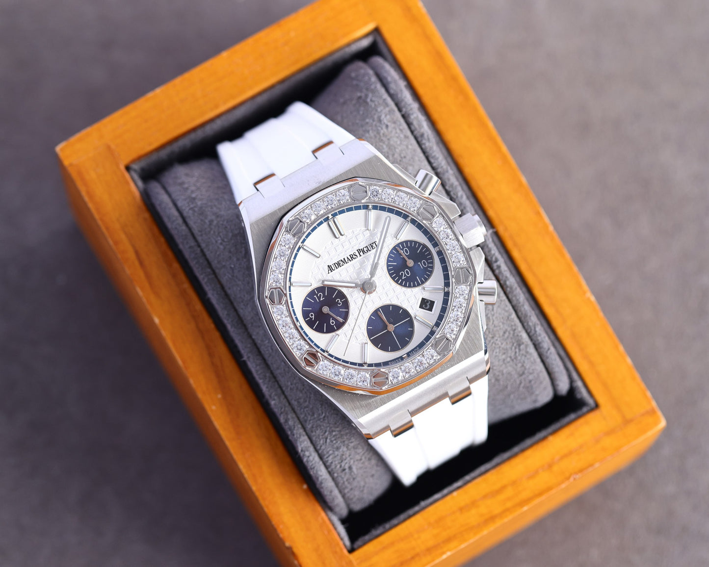 Audemars Piguet Royal Oak 37mm Ladies Chronograph – Inquire Price via WhatsApp