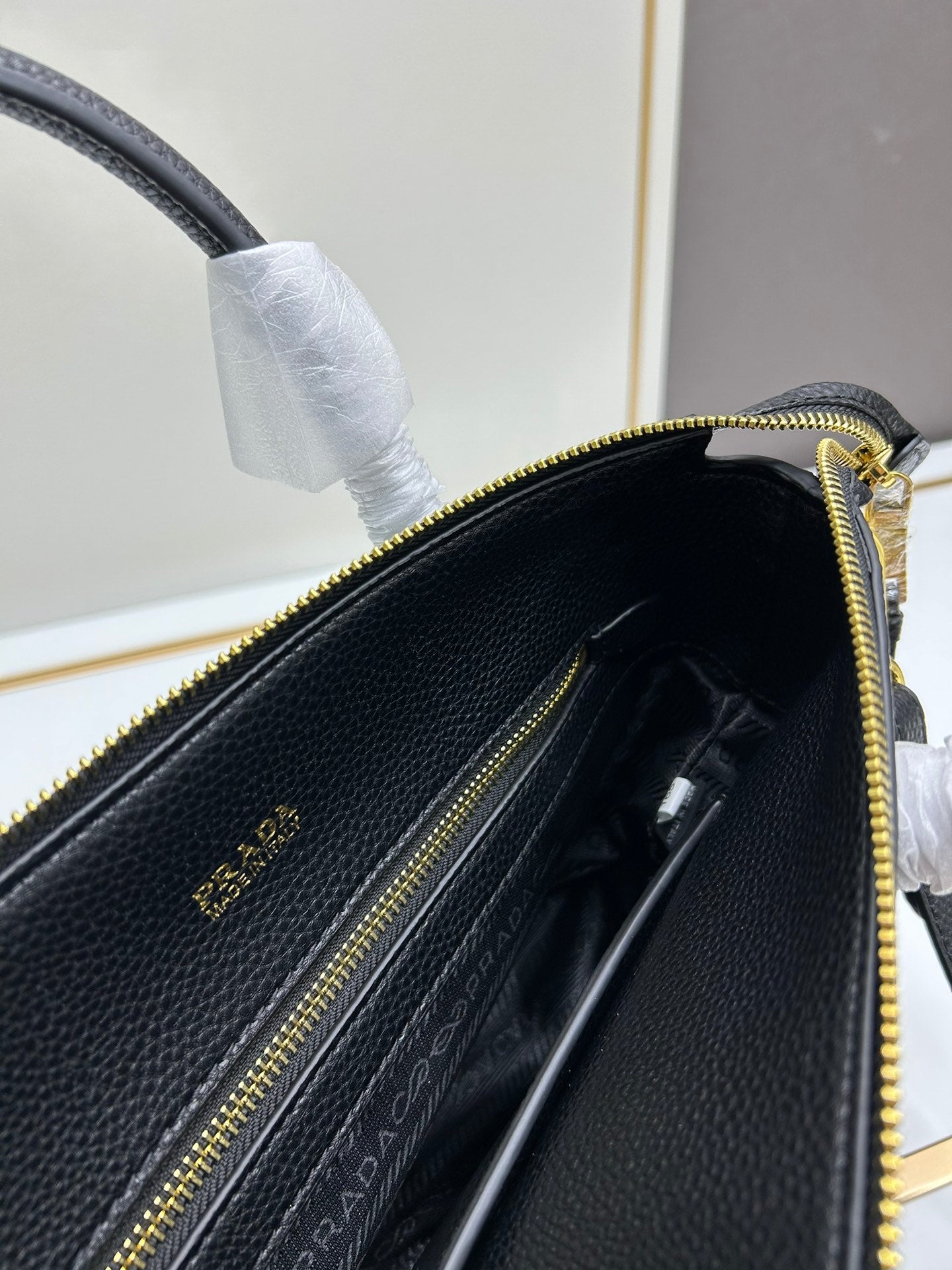 Prada 1BA157 Tote Bag blk – Inquire Price via WhatsApp