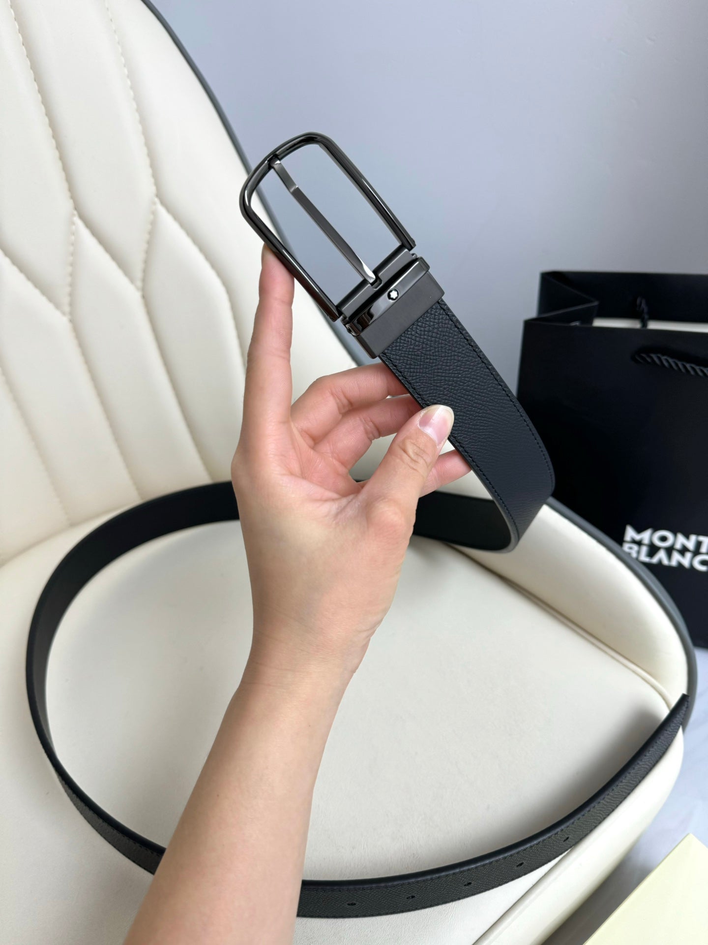 Montblanc Belt – Inquire Price via WhatsApp